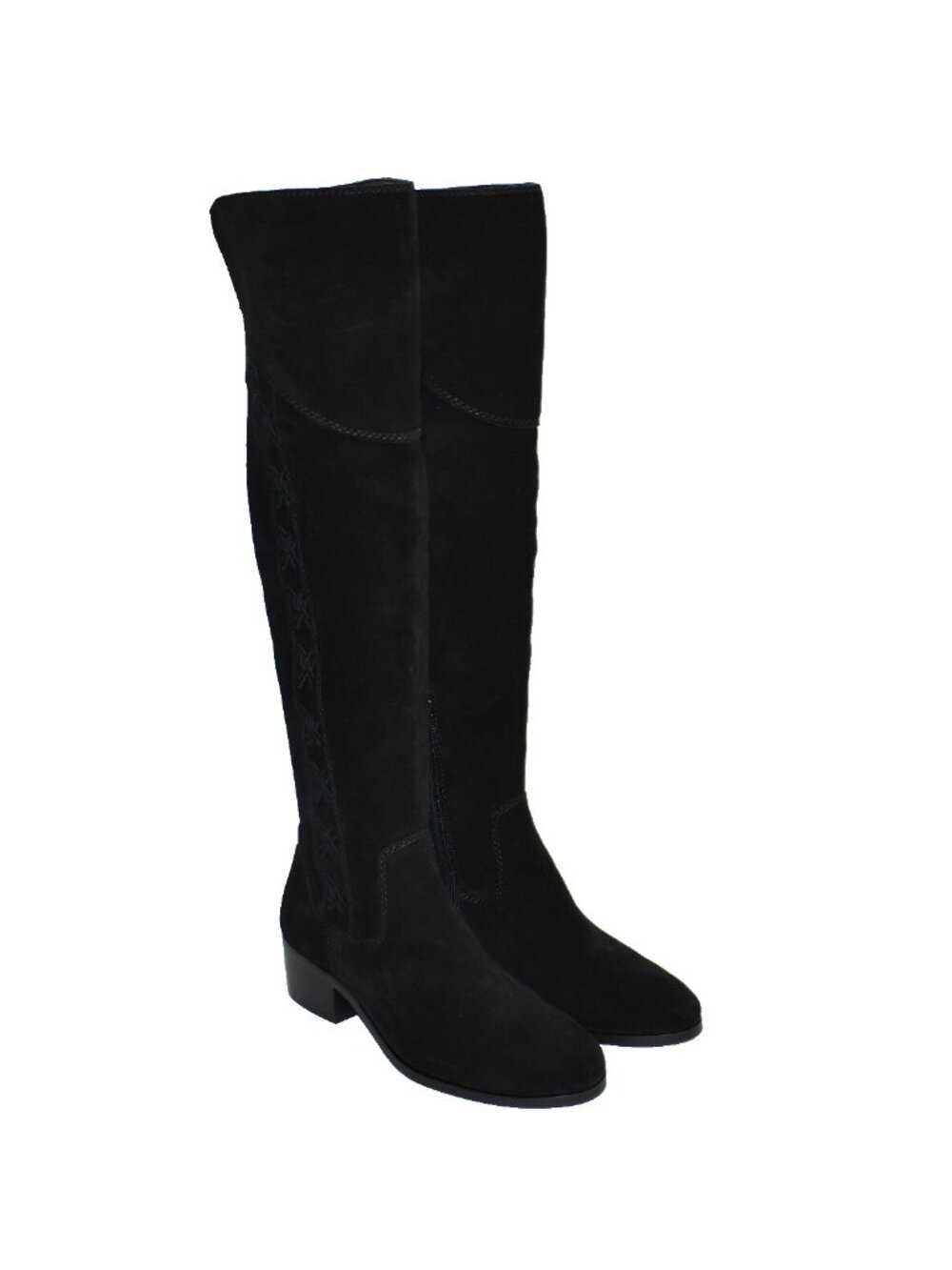 New! Ugg Esther Genuine Shearling Bootie Black Suede Size 10 1103809 DD28  New W